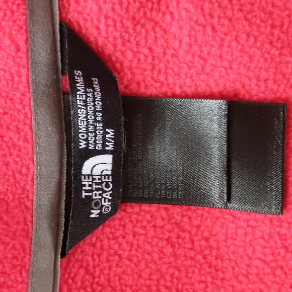Women's M Full-Zip North Face Fleece - Picture 3 of 4